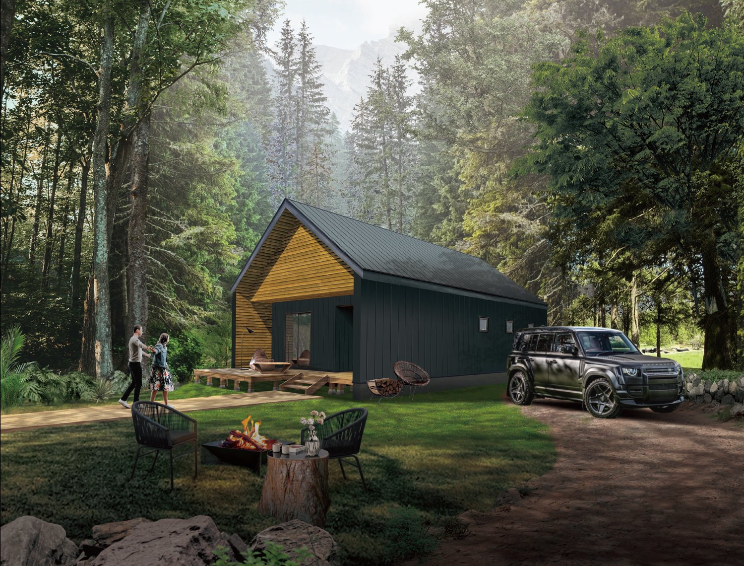 북유럽 모던 하우스 리브