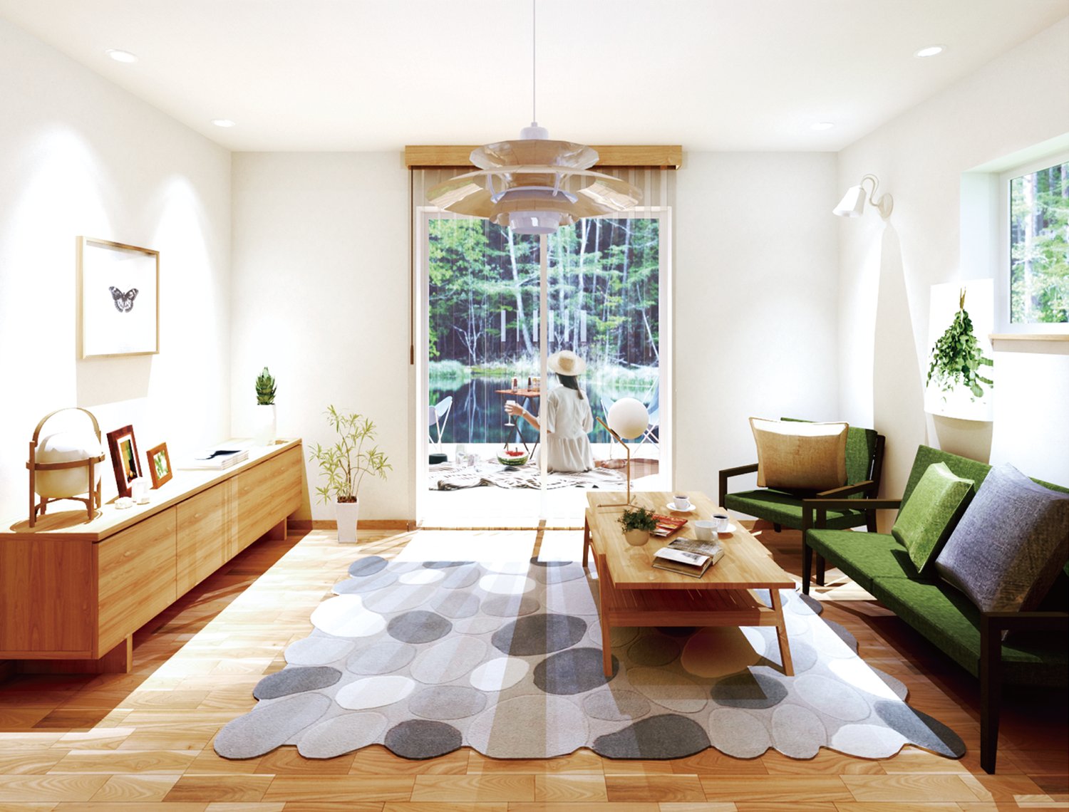 북유럽 모던 하우스 리브