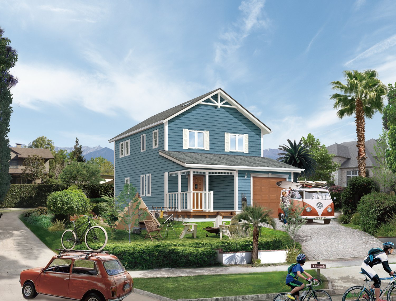 차고가 있는 집【Re:PLEASURE】