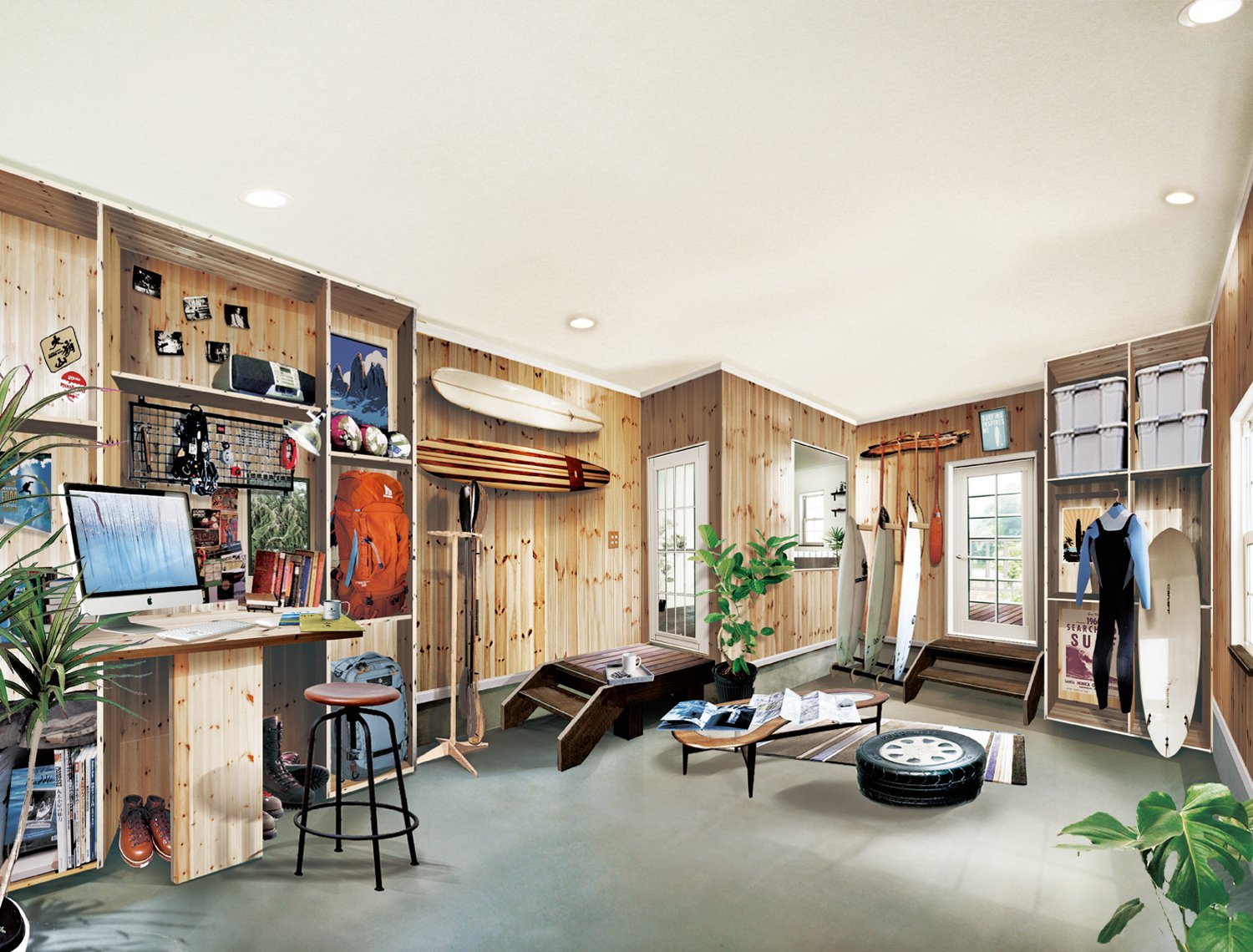 차고가 있는 집【Re:PLEASURE】